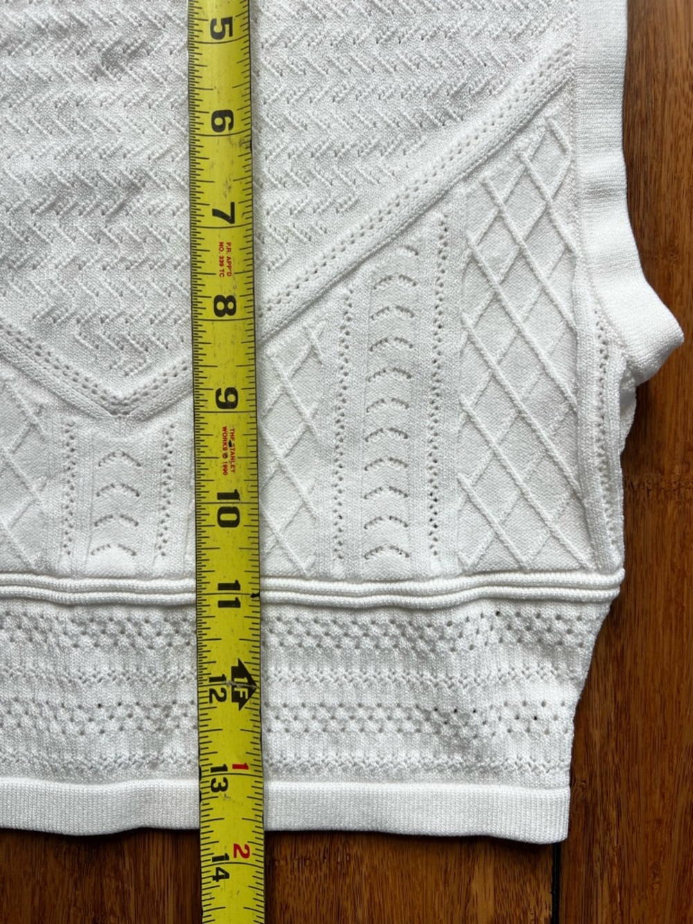 Babaton Pointelle Cropped Tank Size S - Picture 5 of 7